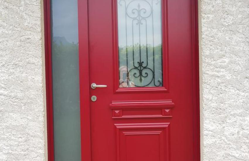 Porte d'entrée sur mesure