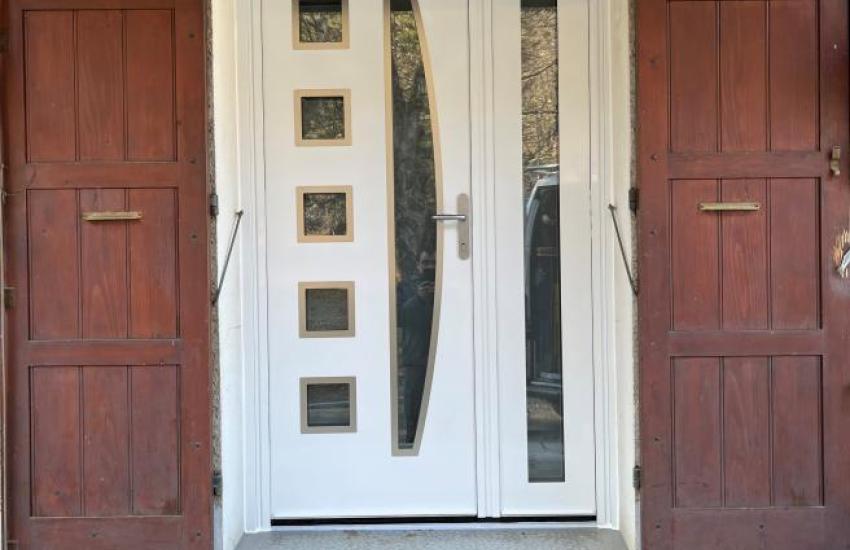 Porte d'entrée sur mesure